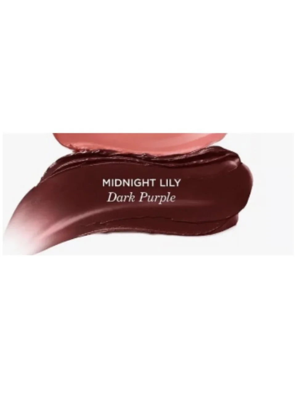 Tatcha 2-Pc Lot The Kissu Lip Tint SPF 25 Midnight Lily Full Size